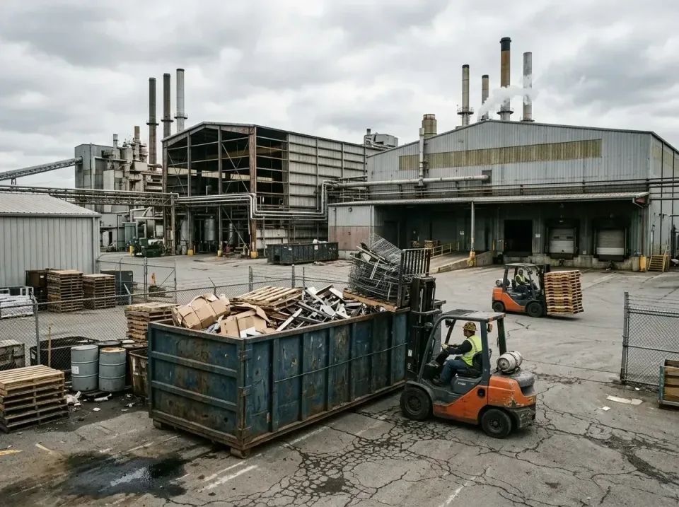 industrial-factory-scrap-conta-003 — frequently asked questions, Cheap Roll-off Dumpster Rentals in Fowlerville, MI